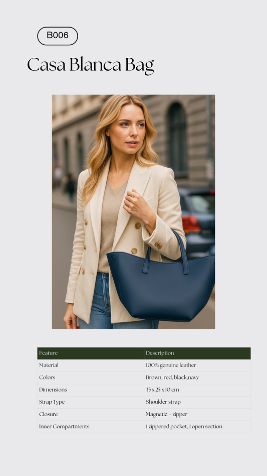 Casa Blanca Bag
