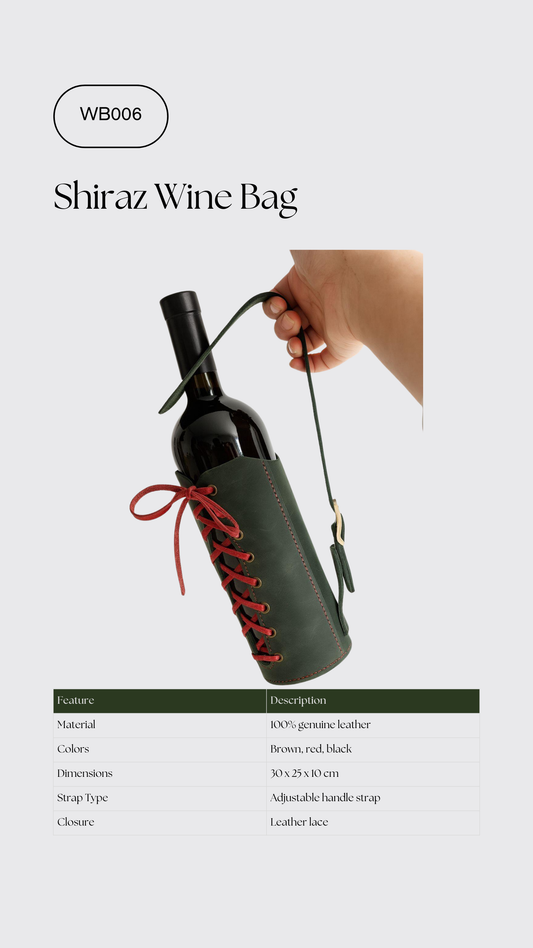 Shiraz Wine Bag